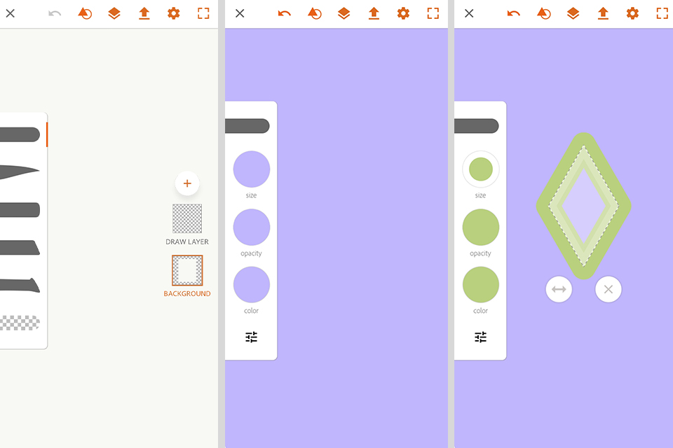 واجهة اليستريتور للرسم