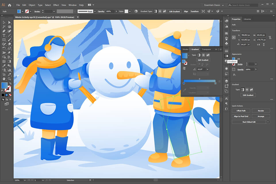 واجهة الستريتور