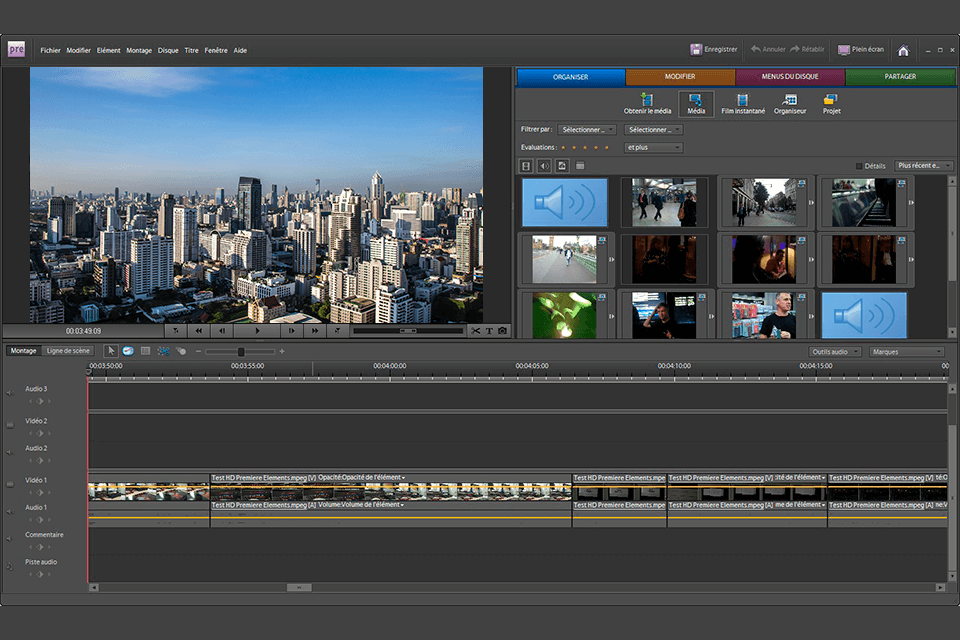adobe elements arayüzü