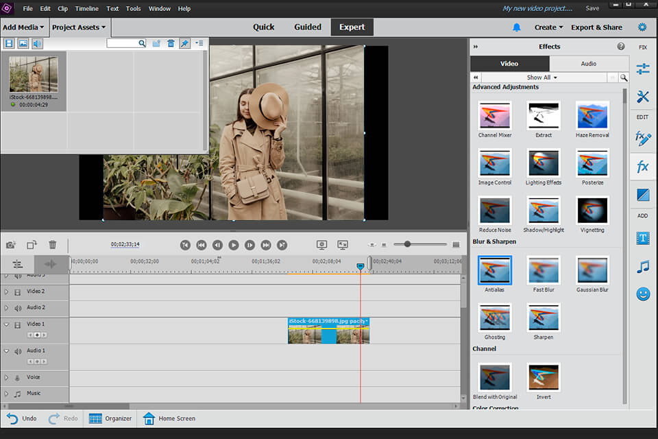 interfejs adobe premiere pro 