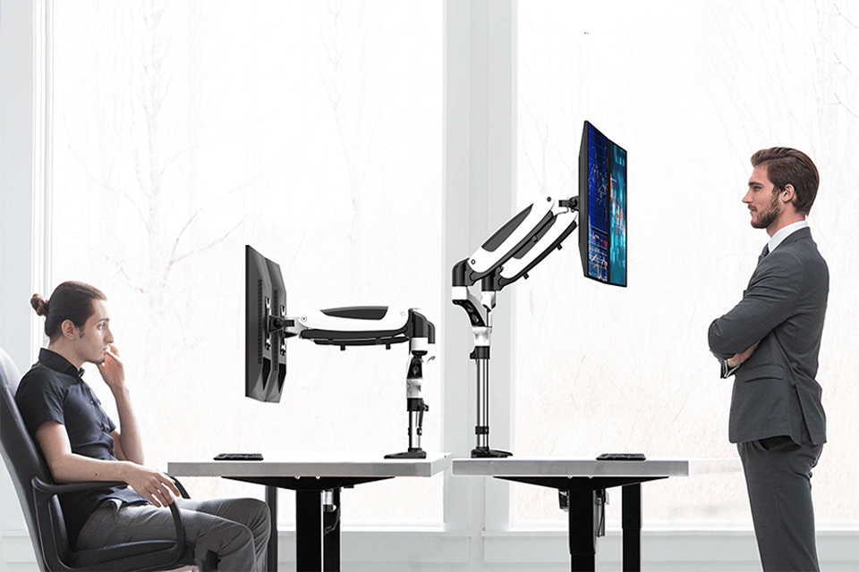 best dual monitor desk mount