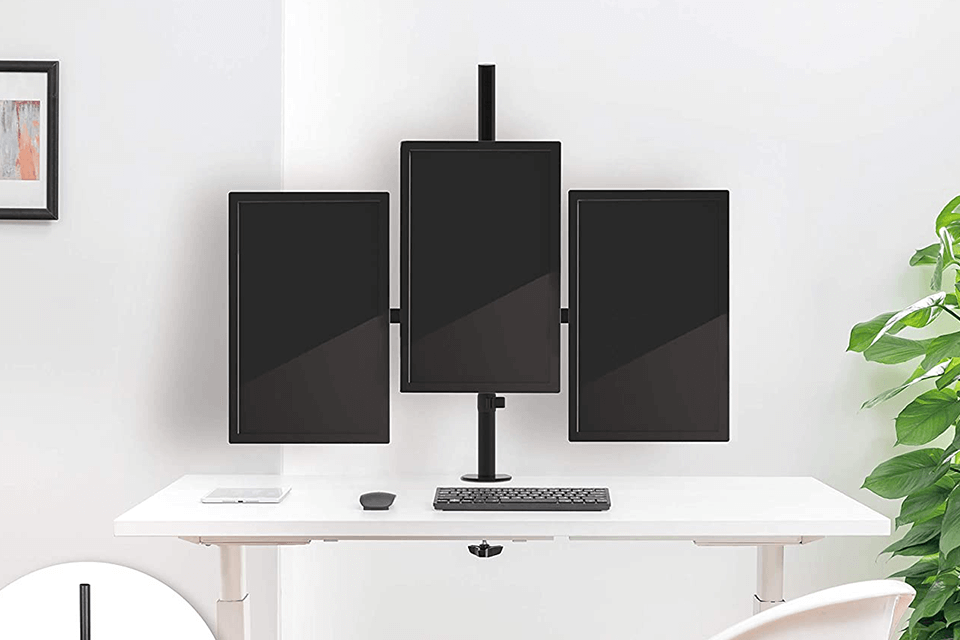 best triple monitor stand