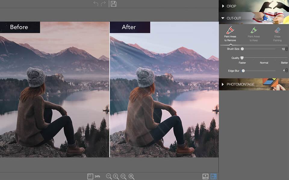 interface de inpixio