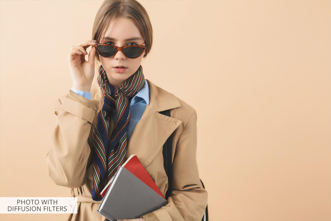 photo with diffusion filters