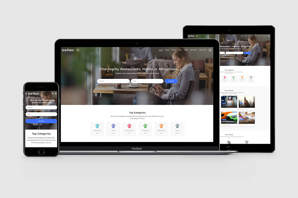 templatic view on devices