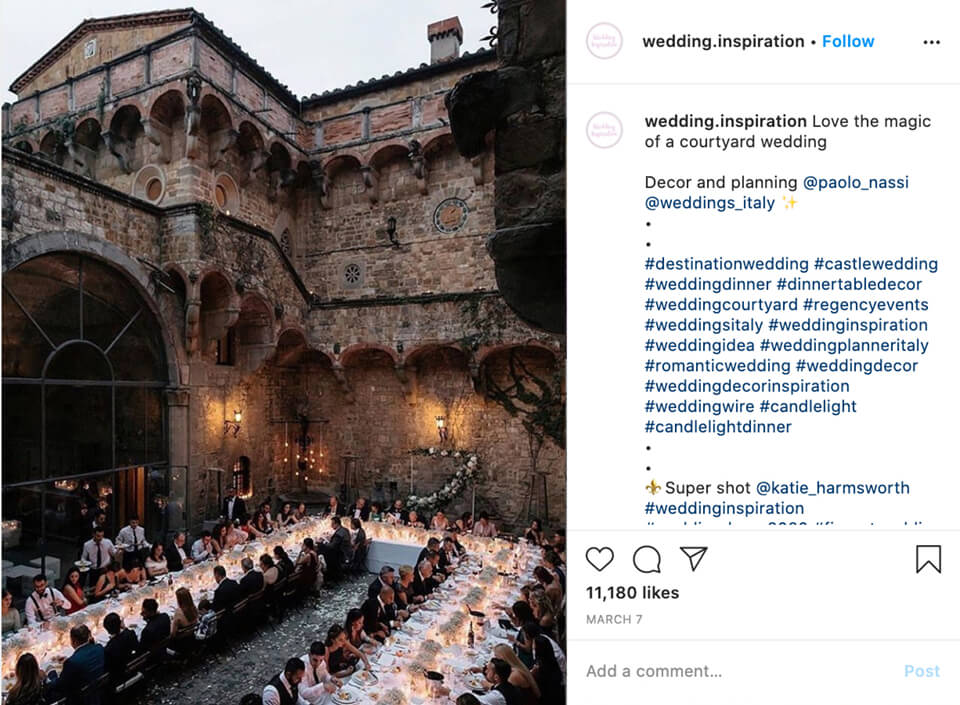 wedding hashtag tips