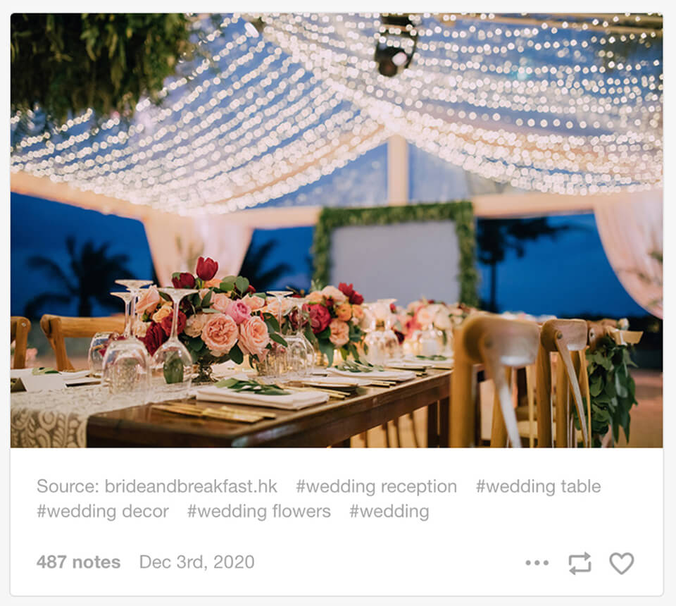 wedding hashtag tips