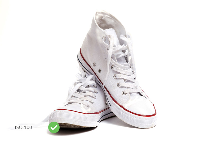 clothing photography iso