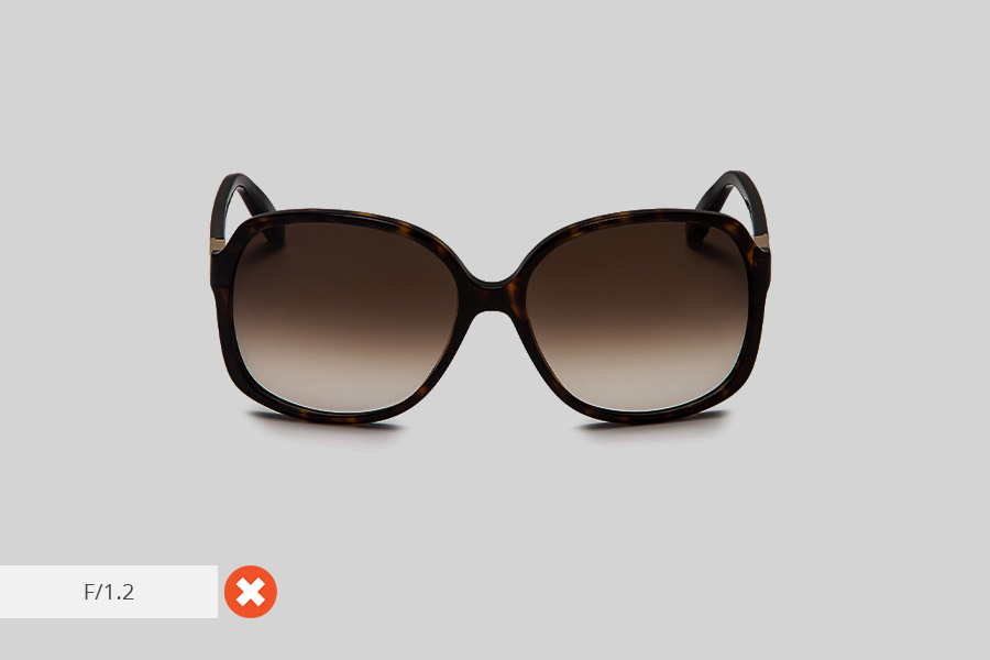 clothing photography aperture