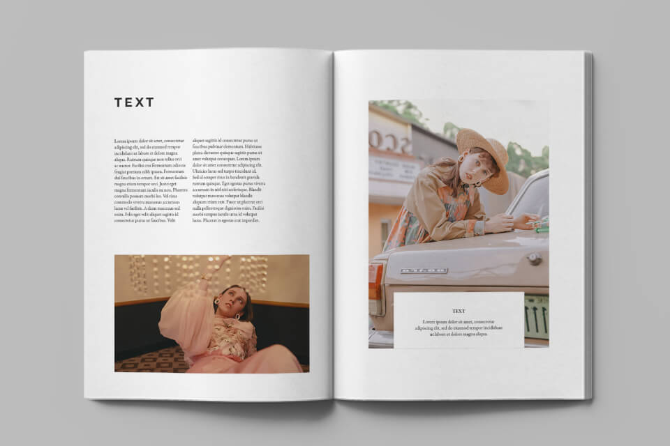 digital lookbook template