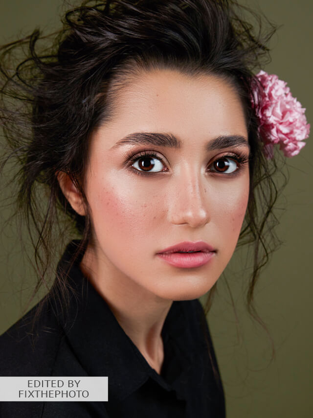 editing service for portrait series photos