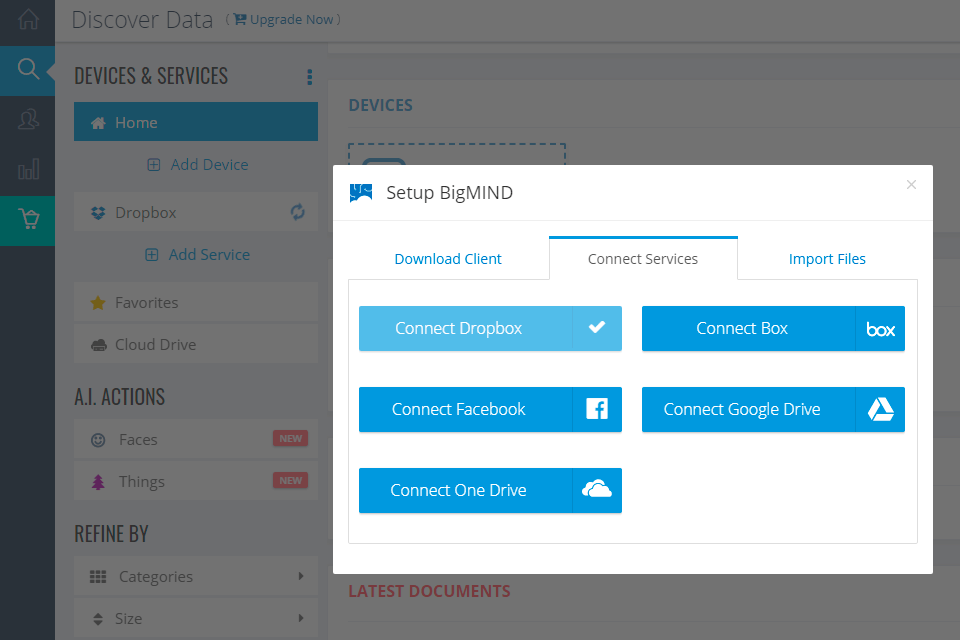 zoolz online backup service interface