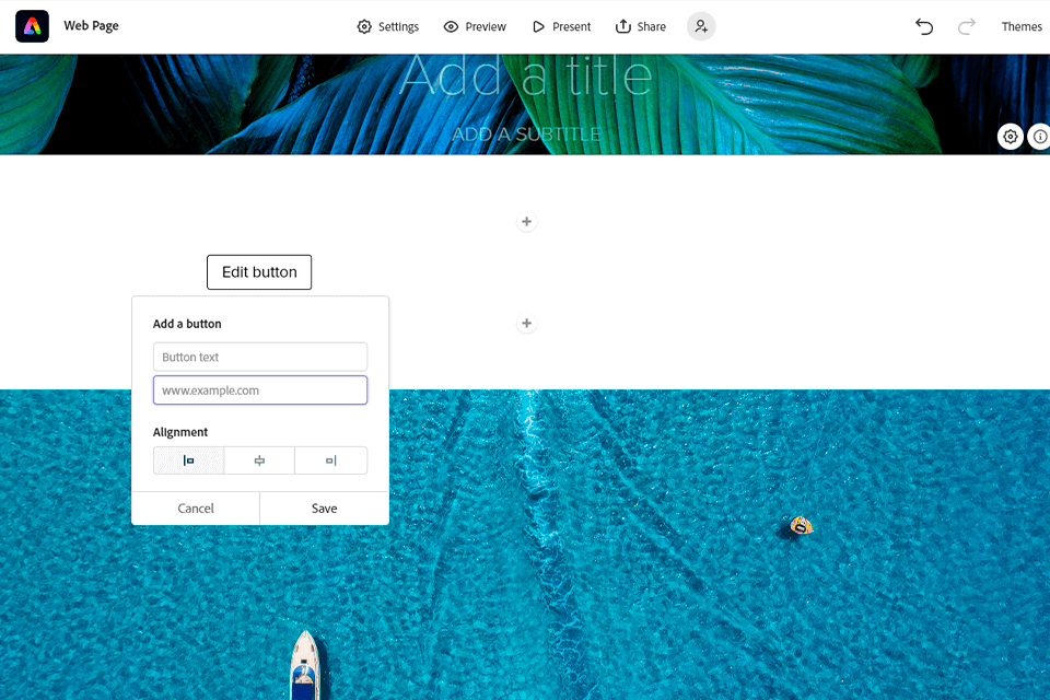 adobe express adobe muse alternative interface
