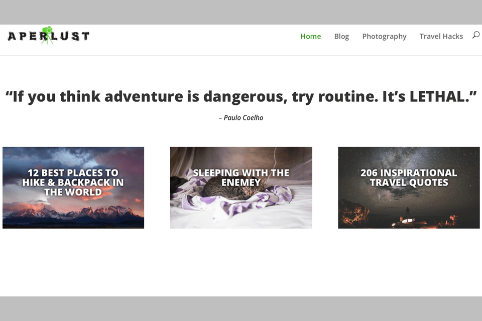 aperlust travel photography blog website