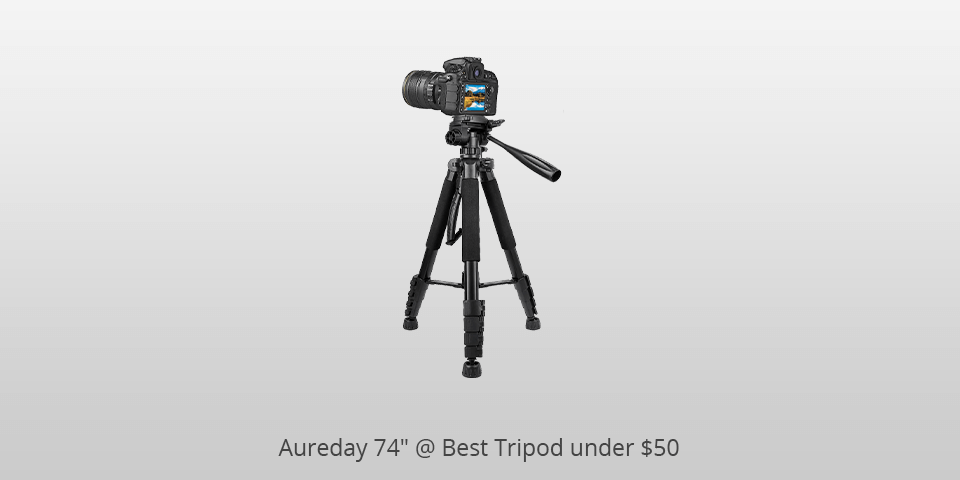 aureday 74 tripod under 50