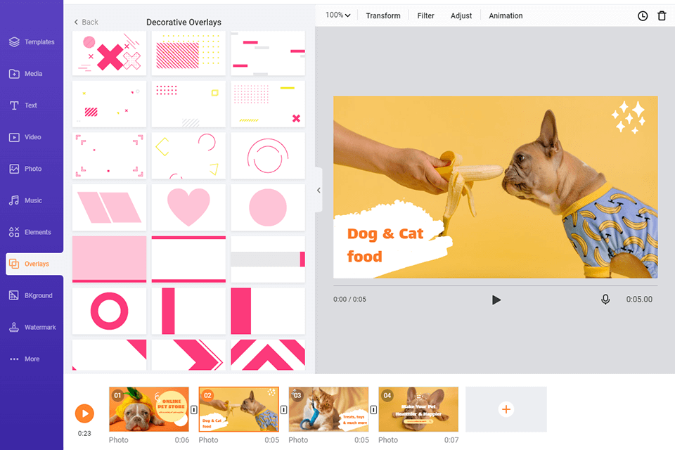flexclip imovie alternative for windows interface