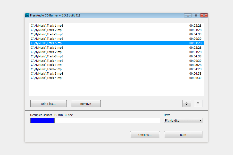 free audio cd burner burning software