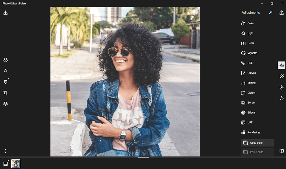 polarr pro interface