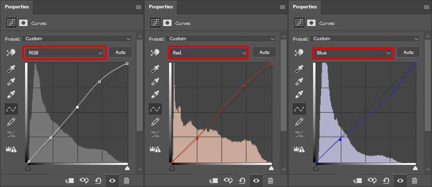 how to make a photo look vintage warm effect curves