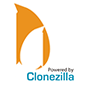 clonezilla disk cloning software logo