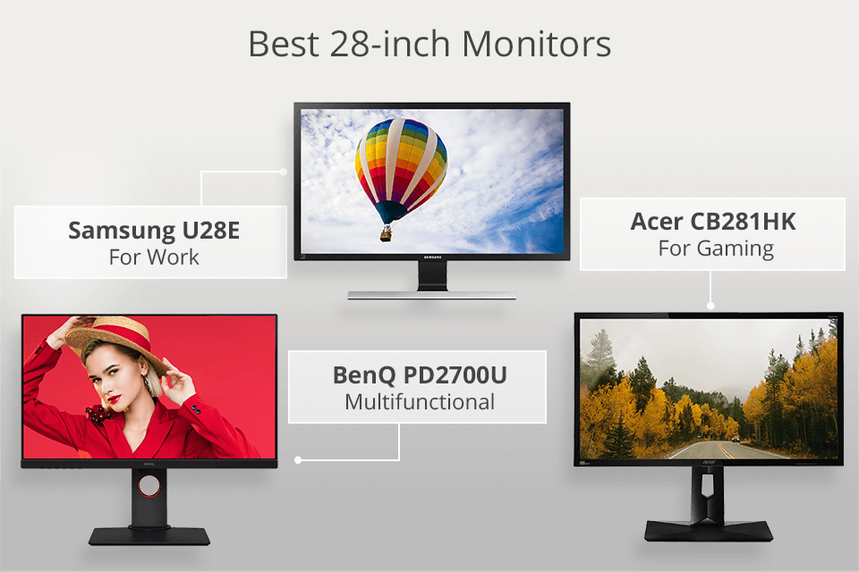 best 28 inch monitors