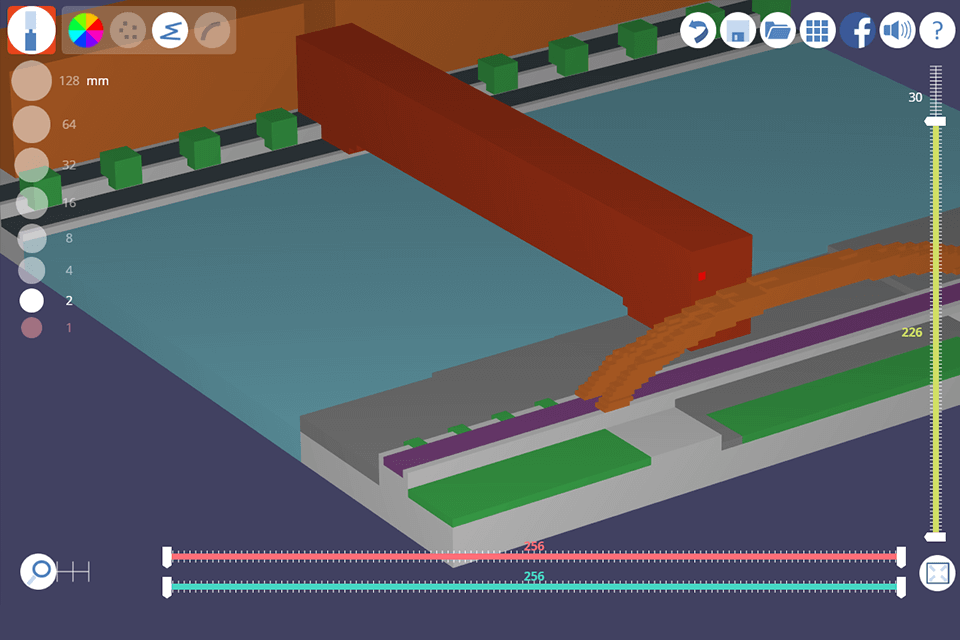 3d slash free cad software interface