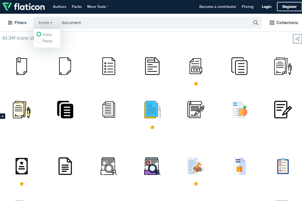 flaticon free stock icons interface