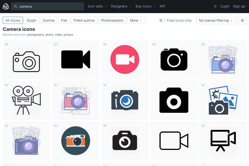 iconfinder free stock icons interface