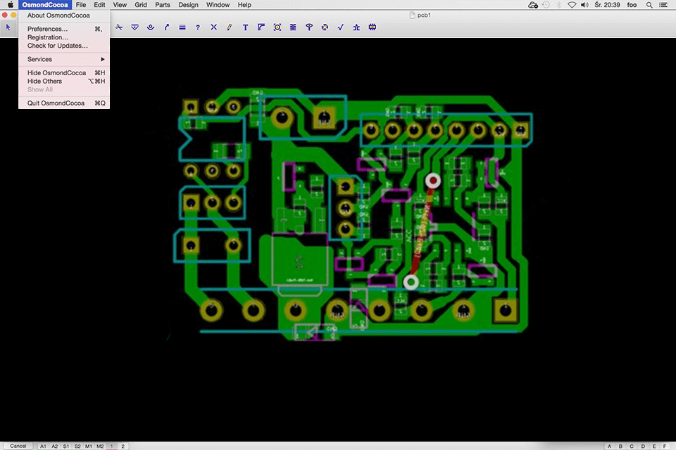 osmond pcb free pcb design software interface