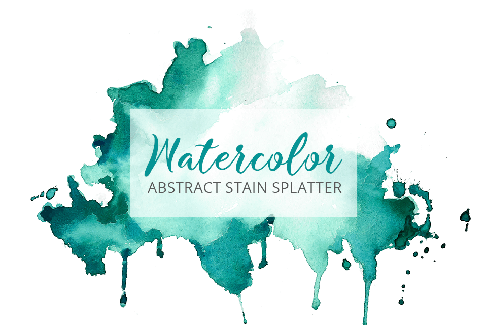 abstract watercolor stain splatter illustrator texture