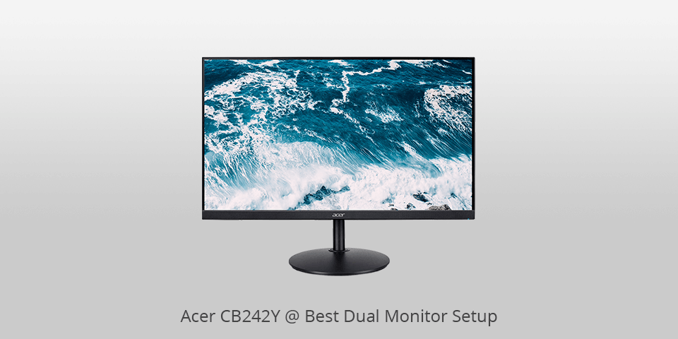 dual computer monitors