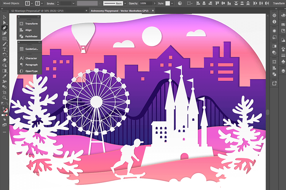adobe illustrator coreldraw alternative interface