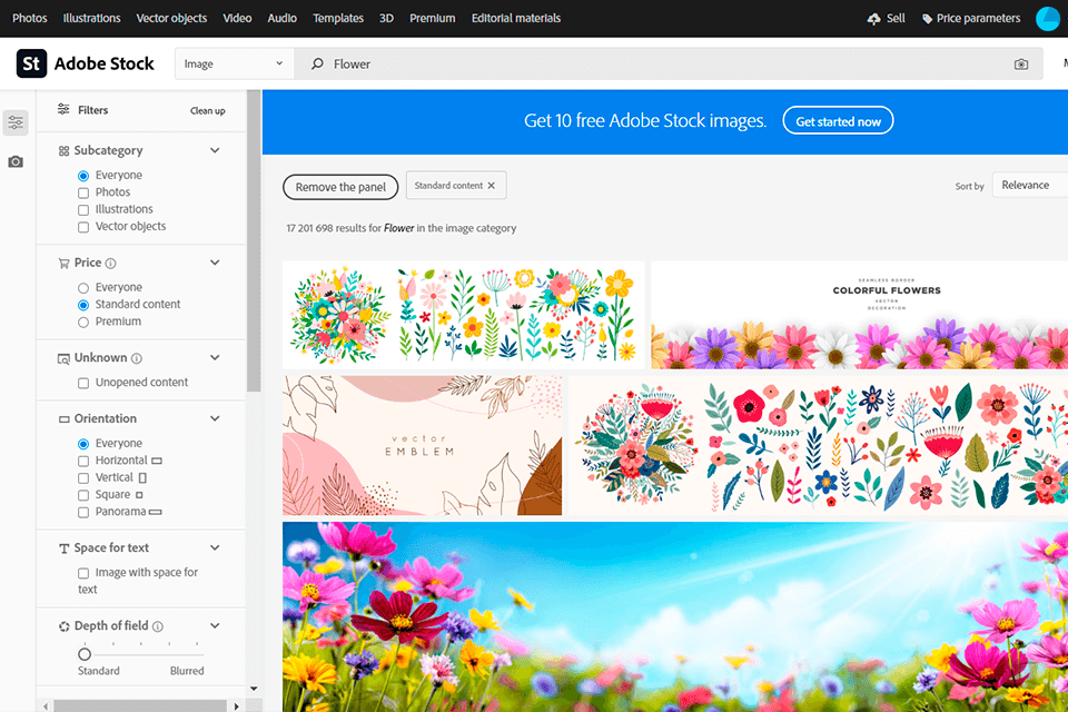 adobe stock أفضل واجهة موقع لمخزون التصوير الفوتوغرافي