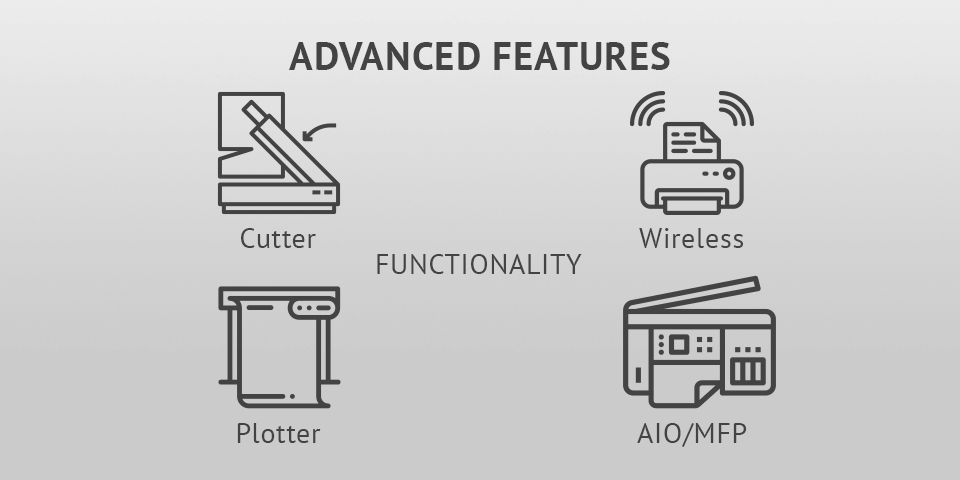 advanced features large format photo printer