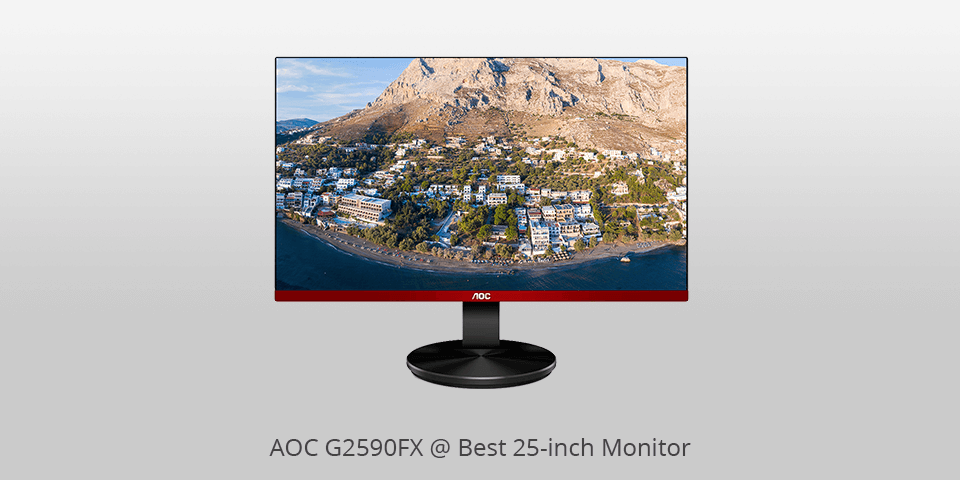 top 25-inch frameless monitor for gamers