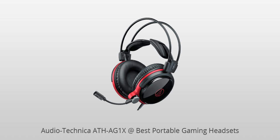 audio-technica ath-ag1x portable gaming headset