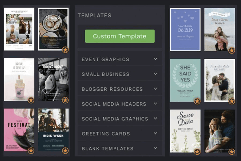 befunky useless 200+ templates