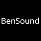 royalty free music site bensound logo