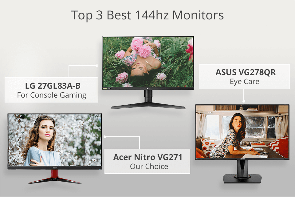 best 144hz monitors