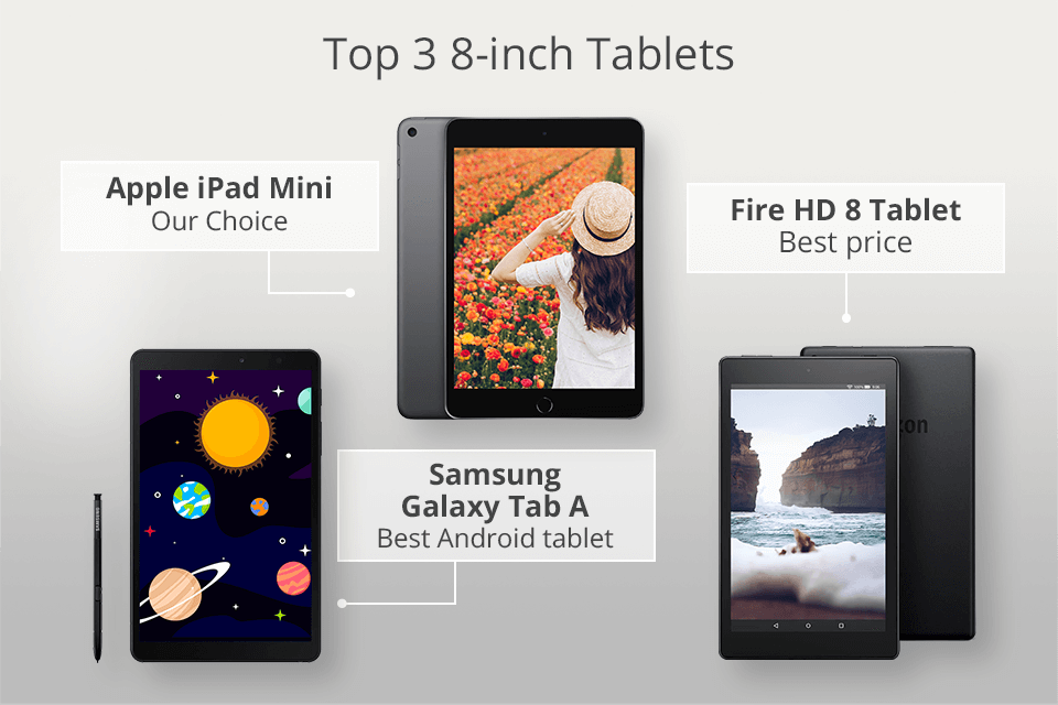 compare 8 inch tablets