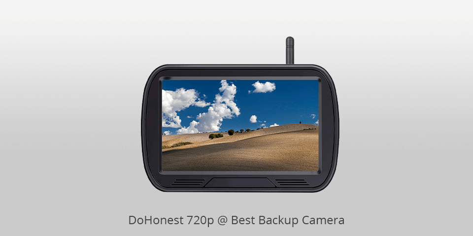 backup camera dohonest 720p