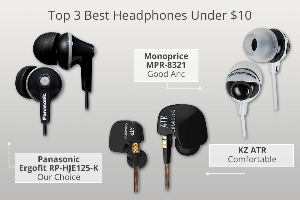 best headphones under 10