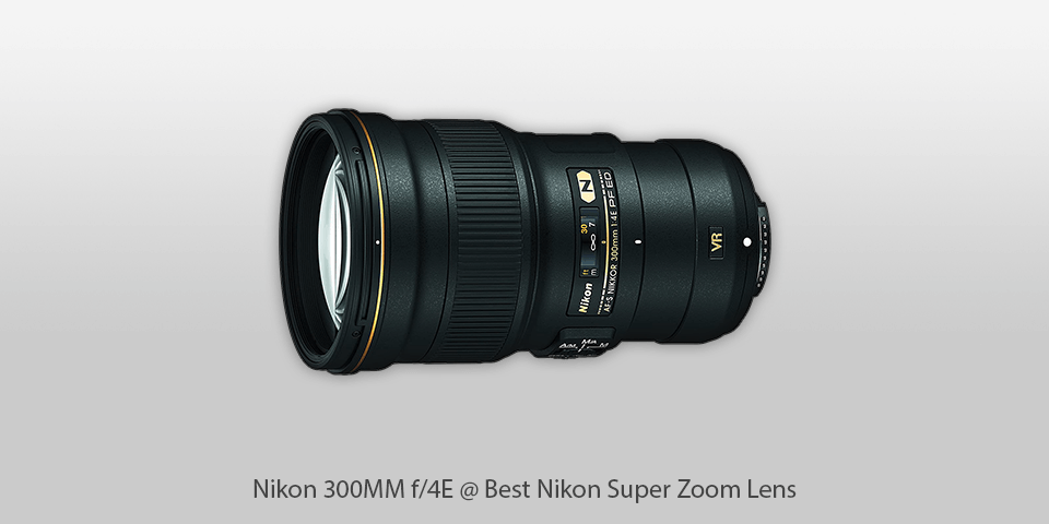 nikon super zoom lens nikon 300mm f/4e