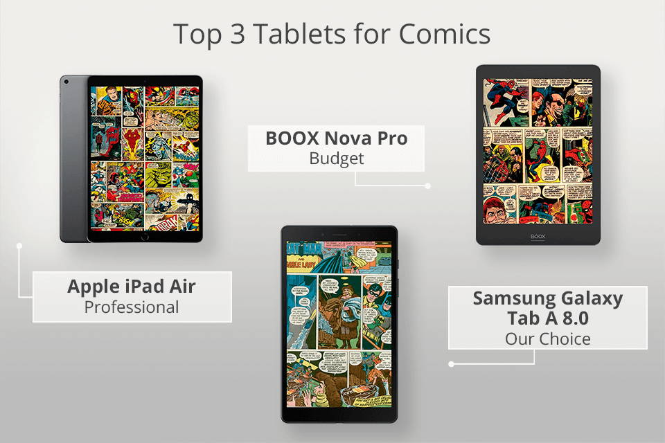 comic tablets