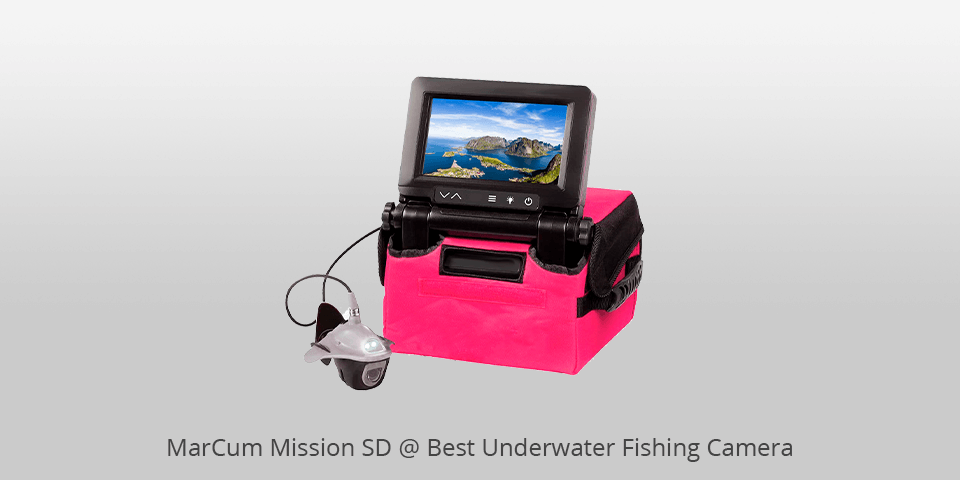 underwater fishing camera marcum mission sd