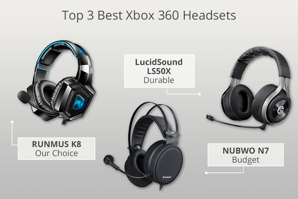 best xbox 360 headsets