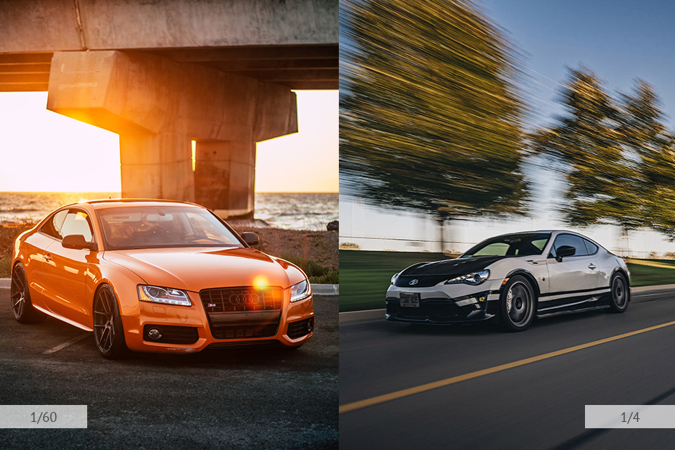 bokeh photography shutter speed