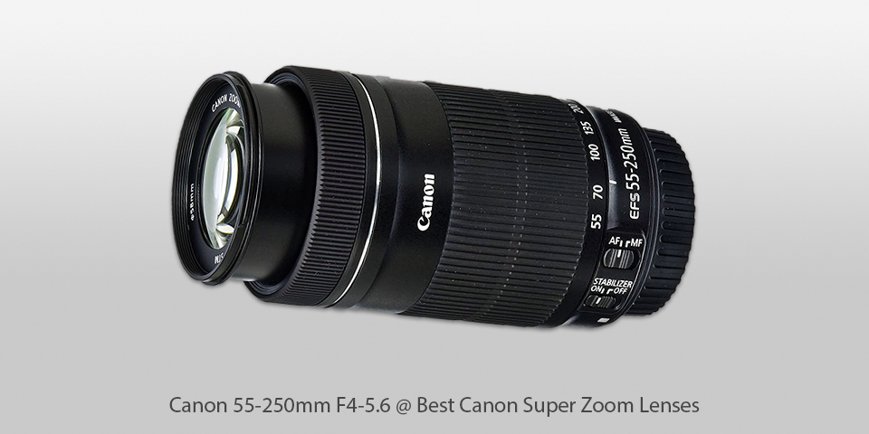 canon 55-250 mm for slr cameras