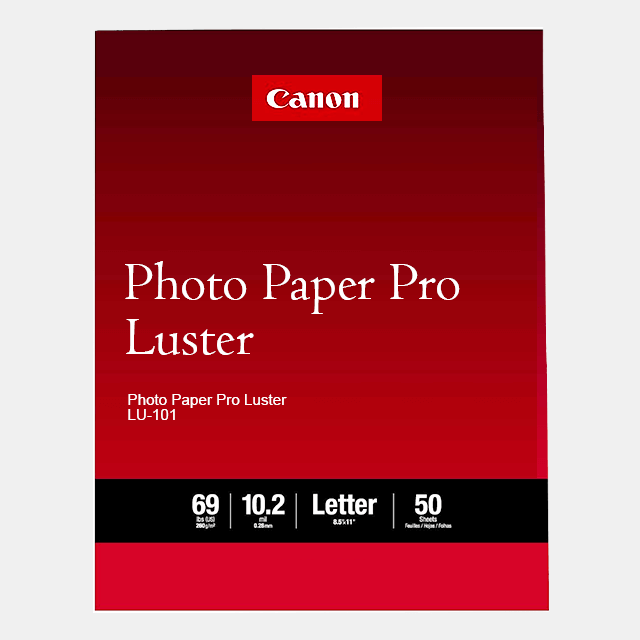 Canon Luster Photo Paper Letter