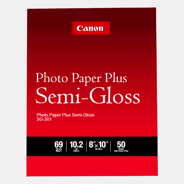 canon photo paper plus semi-gloss